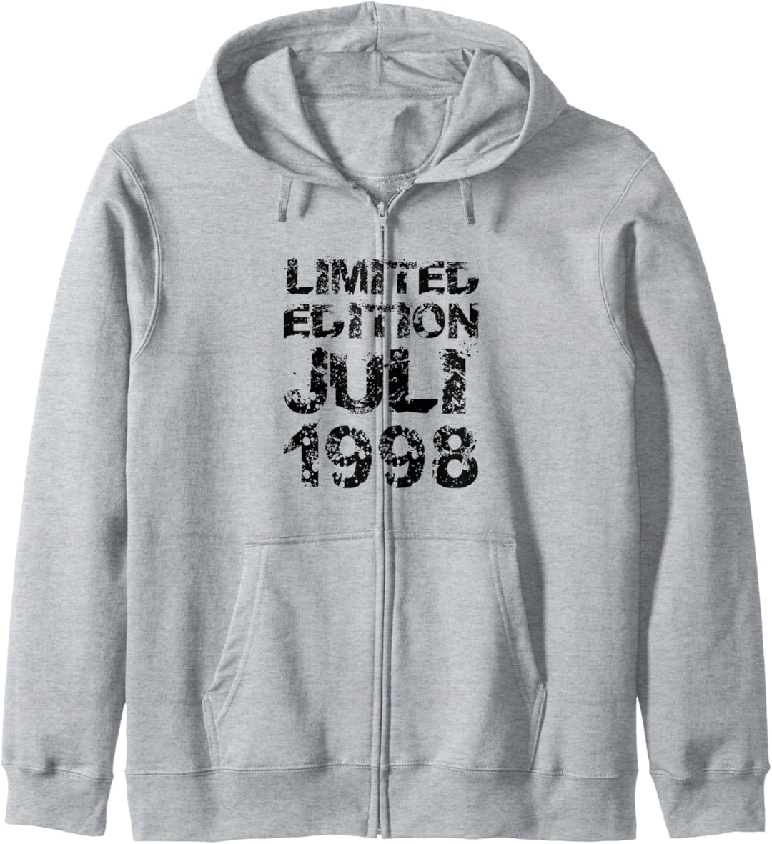 25. Geburtstag Geschenk 25 Jahre Limited Edition Juli 1998 Kapuzenjacke