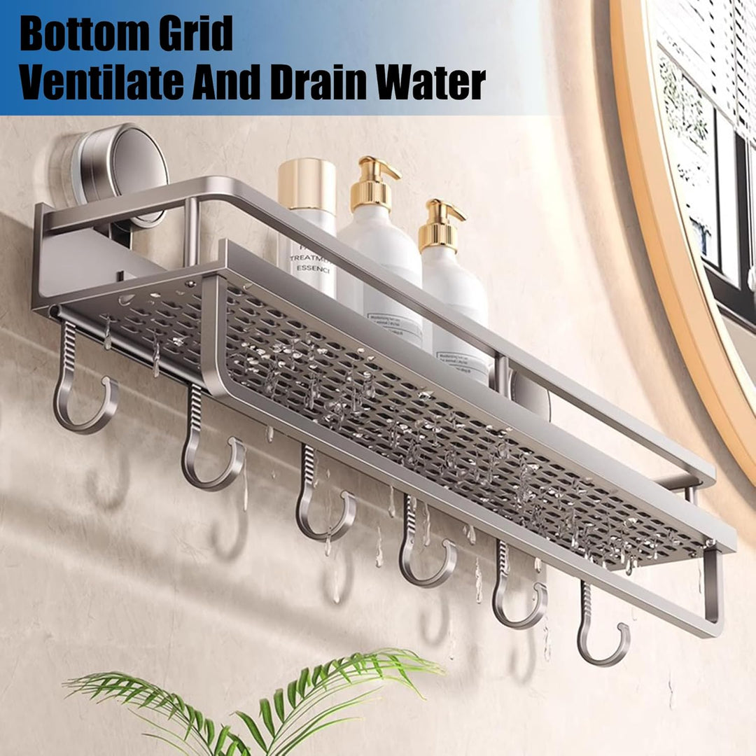 Duschablage Ohne Bohren Mit Saugnapf Duschregal Badablage Ohne Bohren Badezimmer Organizer Duschgel
