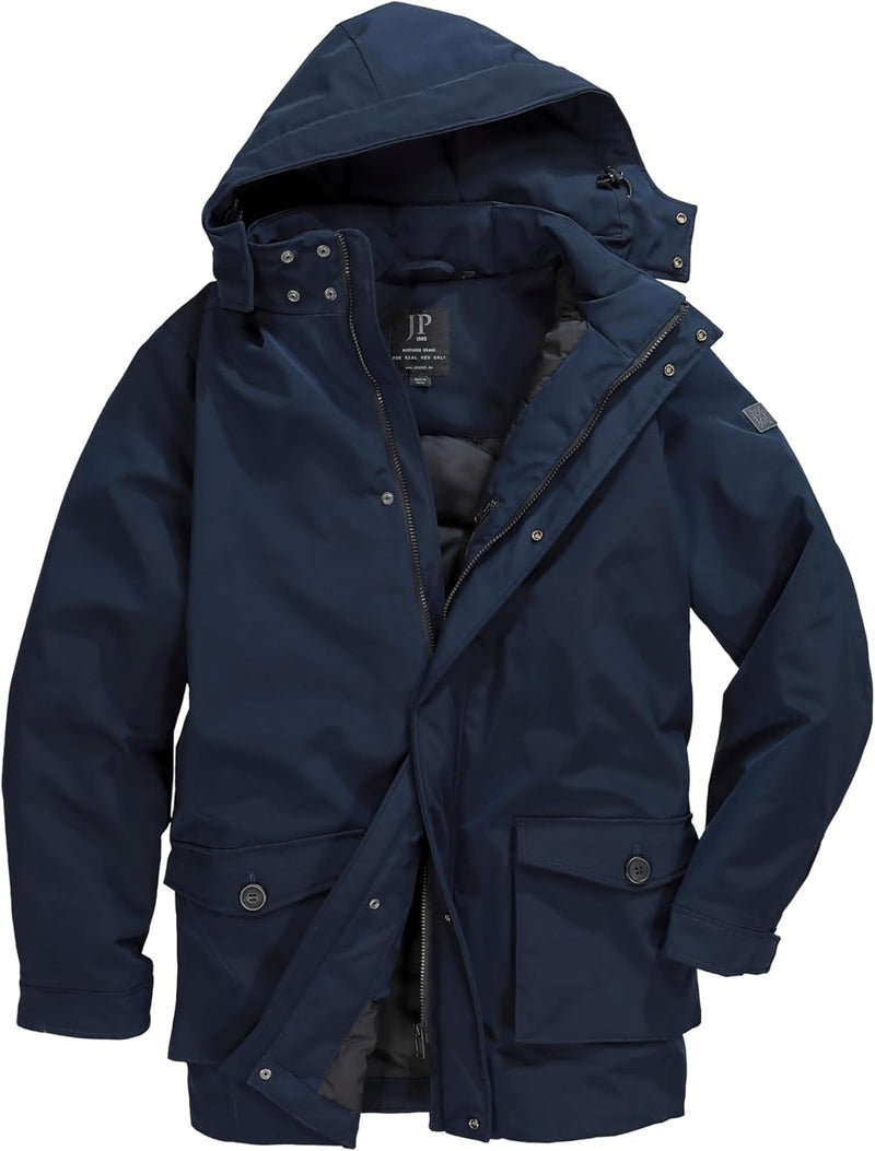 JP 1880 Herren grosse Grössen Übergrössen Menswear L-8XL Jacke, Outdoor, wasserabweisend, windabweis