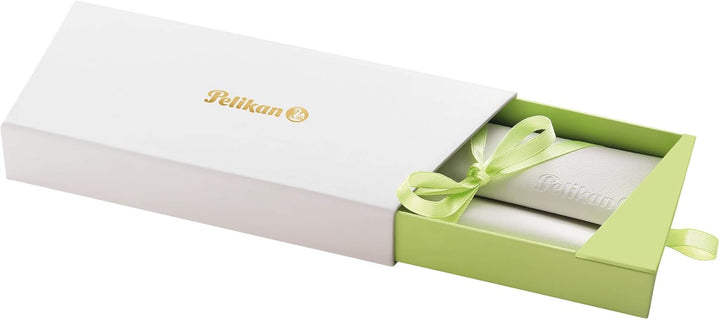 Pelikan Kugelschreiber Classic 200, Pastell-Grün, hochwertiger Druckkugelschreiber im Geschenk-Etui,
