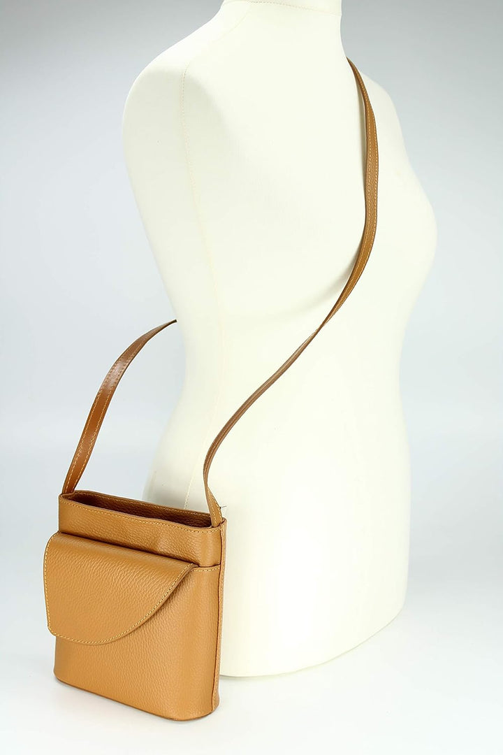 Belli italienische Ledertasche Damen Umhängetasche Handtasche Schultertasche made in italy mit zusät