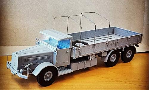 DAS WERK DW35003 1/35 Faun Fahrzeuge L900 incl. SdAnh 115, Mehrfarbig
