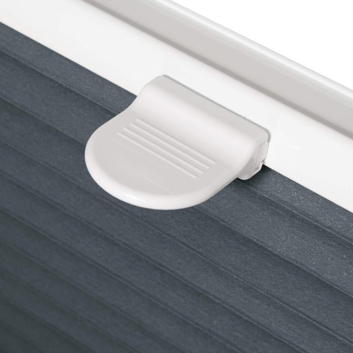 SchattenFreude Waben-Plissee für Fenster | 100% verdunkelnd/Blackout | Mit Klemm-Haltern | Klemmfix