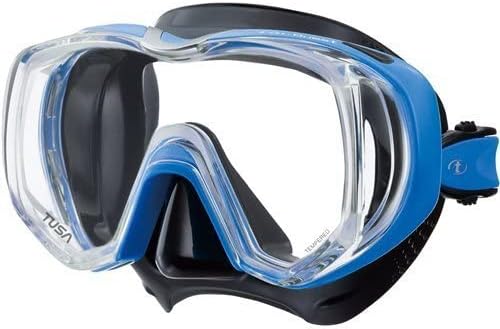 Taucherbrille Tusa Tri-Quest Freedom - tauchmaske schnorchelmaske erwachsene silikon (M-3001) Fishta