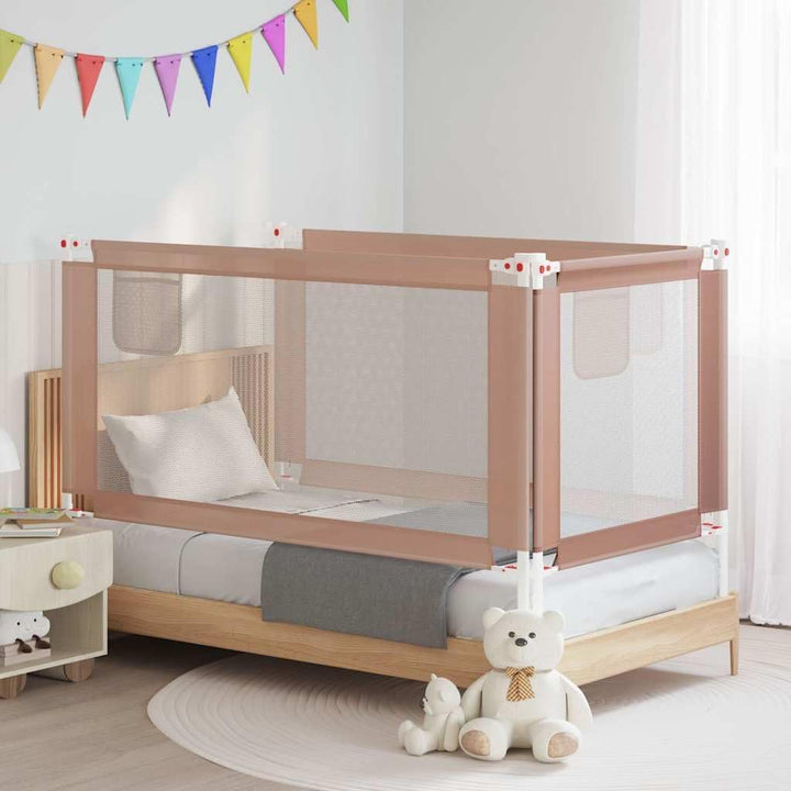 vidaXL Kleinkind Bettschutzgitter Bettgitter Kinderbettgitter Babybettgitter Gitter Kinderbett Babyb