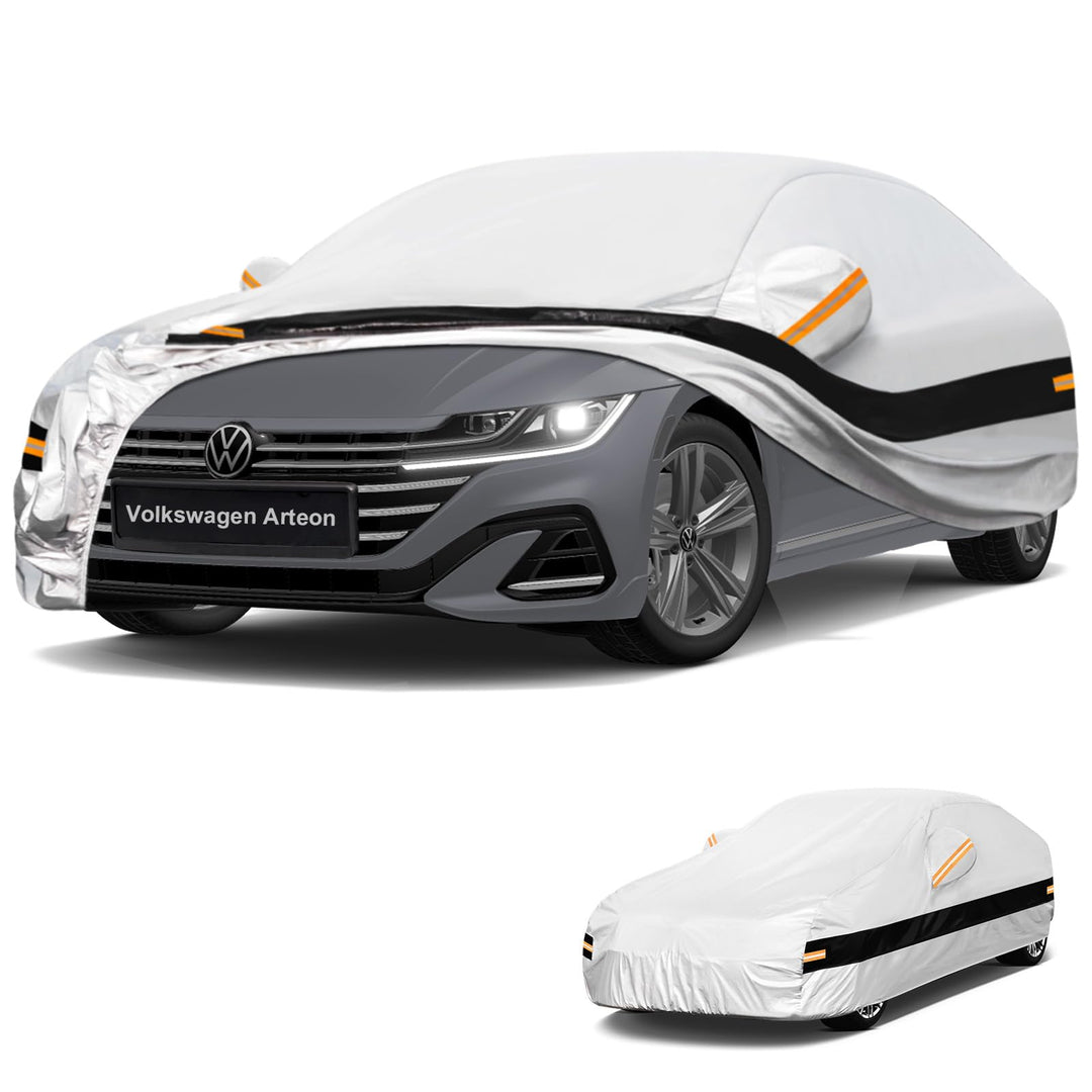 Autoabdeckung Passend für Volkswagen/VW Arteon（2017-2023） 10 Schichten Vollgarage Auto Abdeckplane 1