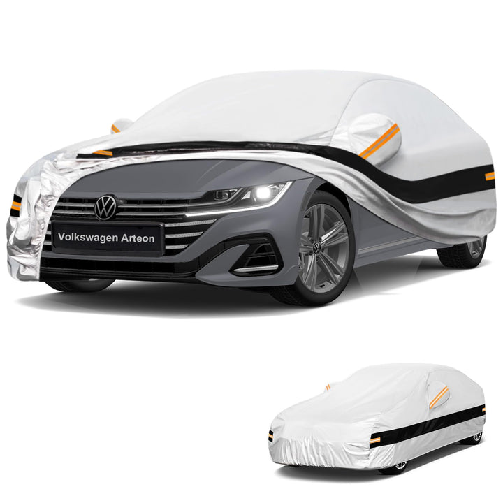 Autoabdeckung Passend für Volkswagen/VW Arteon（2017-2023） 10 Schichten Vollgarage Auto Abdeckplane 1