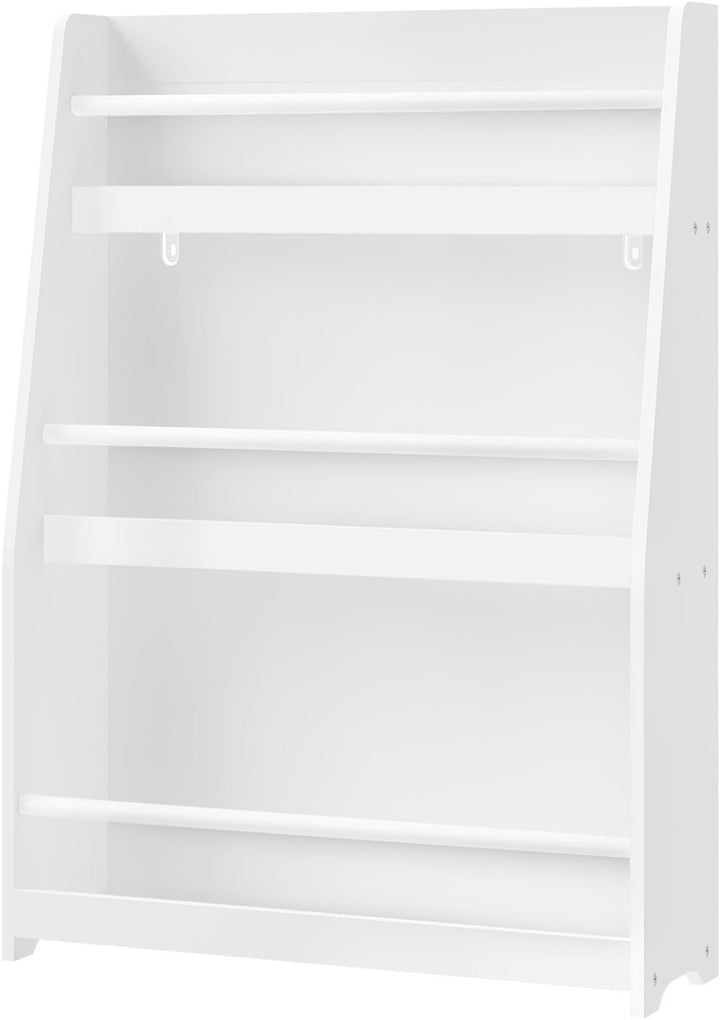 WOLTU Kinderbücherregal, Kinderzimmerregal, Aufbewahrungsregal mit 3 offenen Fächern, Kinderregal, S