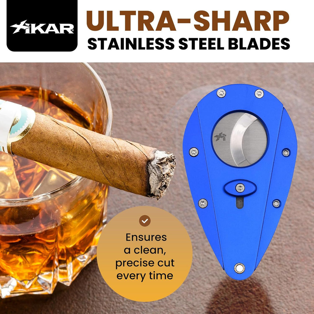 Xikar Cutter Xi1 Metall Blau (100BL), Blau