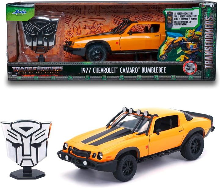 Jada Toys Transformers Bumblebee Auto (T7) - 1977 Chevrolet Camaro aus Transformers 7: Aufstieg der