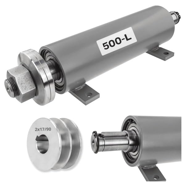 ROBUSTE Welle in Rohr für Kreissäge Kreissägenwelle Sägewelle LINKSGEWINDE/RECHTSGEWINDE/Länge 250mm