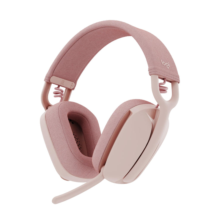 Logitech Zone Vibe 100 Leichte, kabellose Over-Ear-Kopfhörer mit geräuschunterdrückendem Mikrofon, M