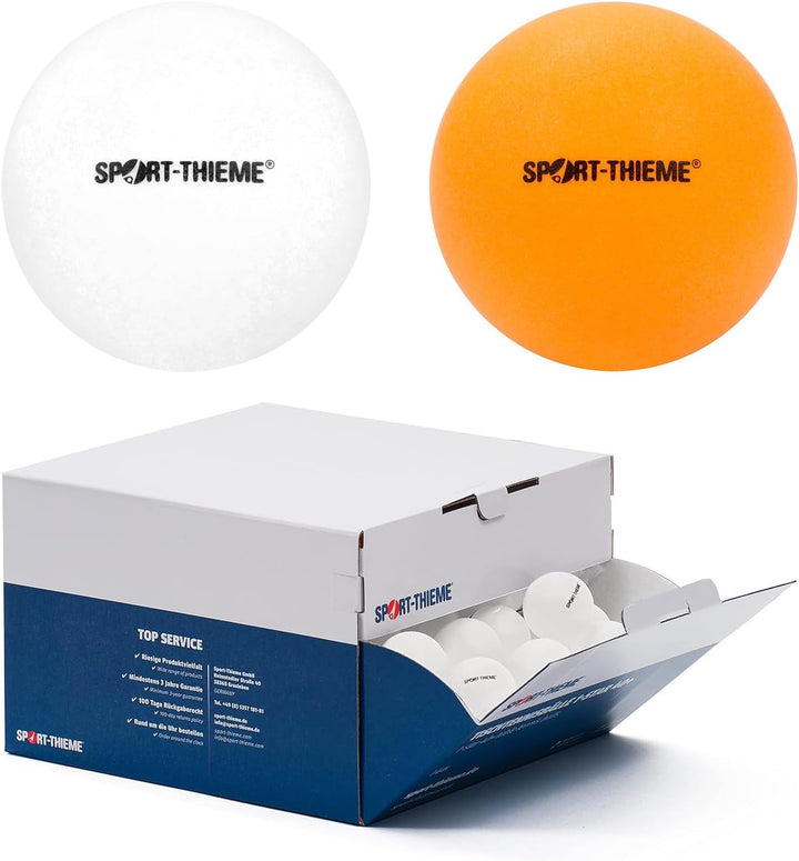 Sport-Thieme Tischtennisball 1-Star 40+" Orange, Orange
