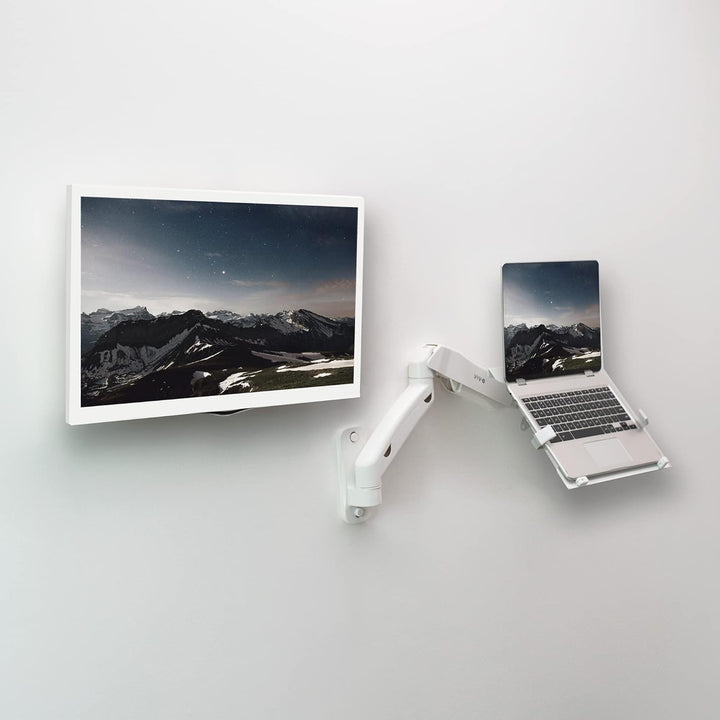 VIVO Wandhalterung für stehende Arbeitsplätze, höhenverstellbar, für 1 Bildschirm mit max. VESA 100