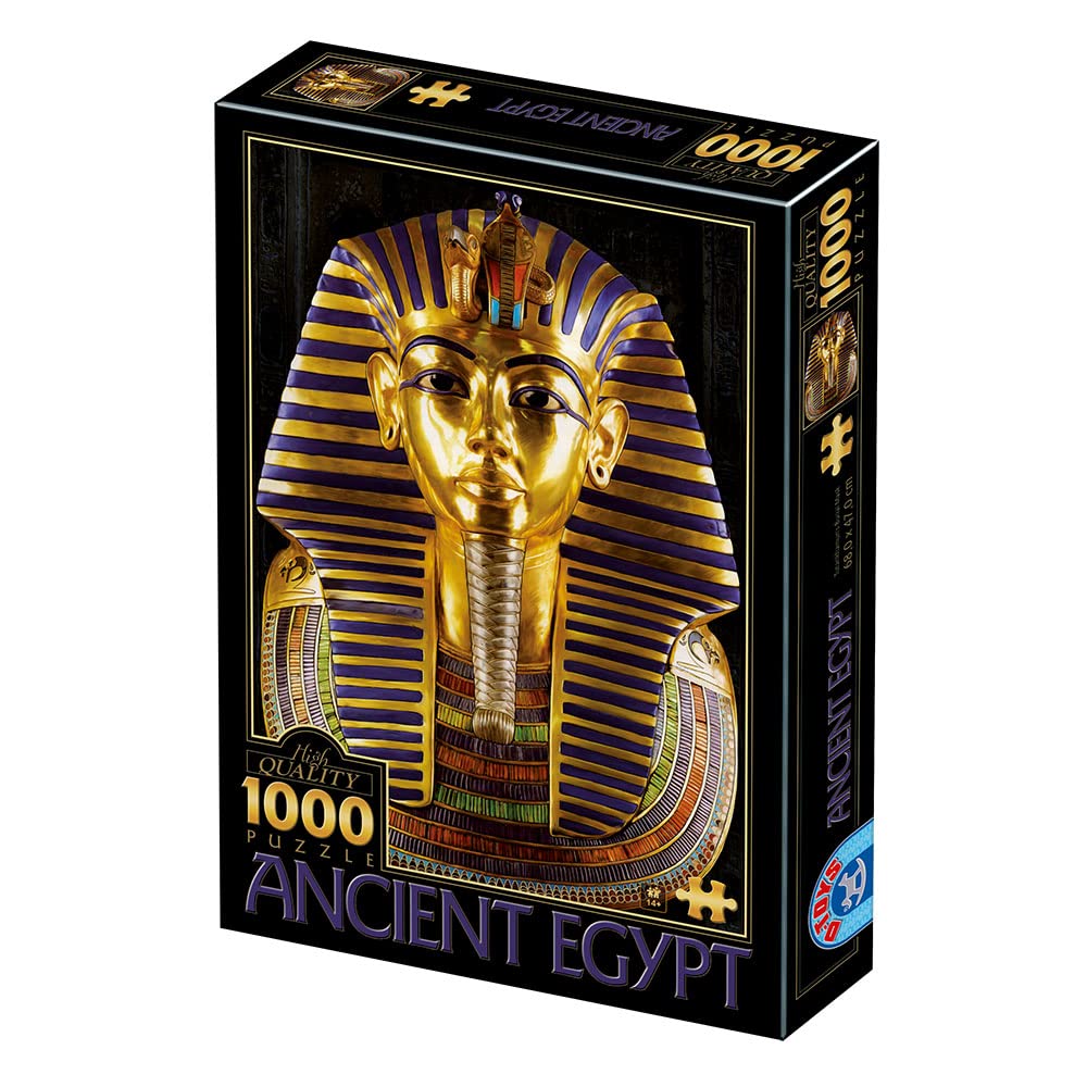 D-Toys Puzzle 1000 Teile - Ancient Egypt - Death Mask of Tuthankhamun