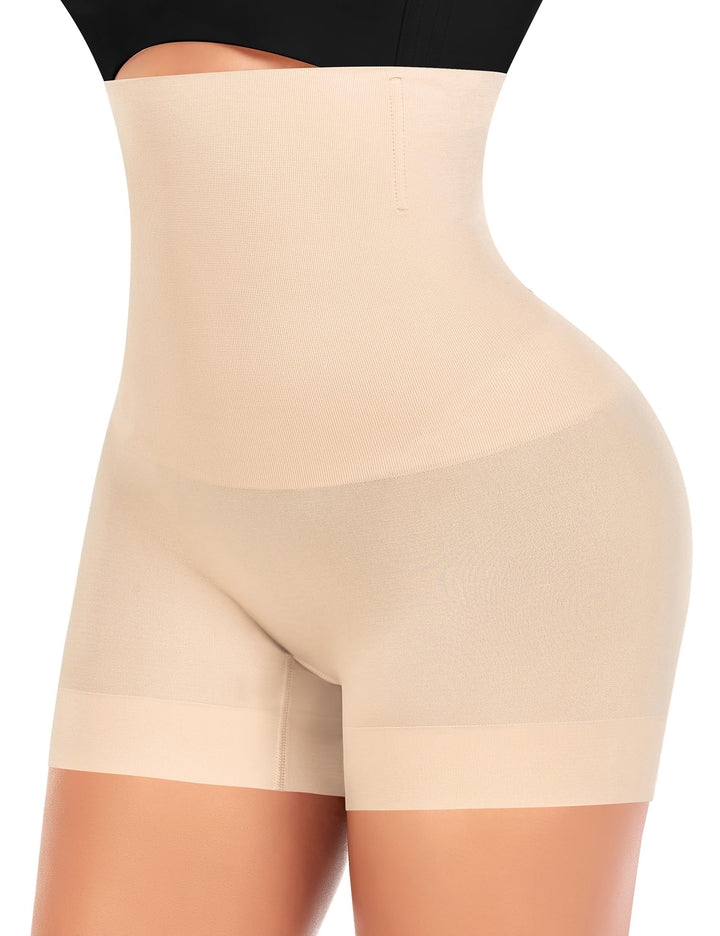 YARRCO Bauchweg Unterhose Damen Shapewear Nahtlose Miederhhose Hohe Taille Kurze Miederpants Body Sh