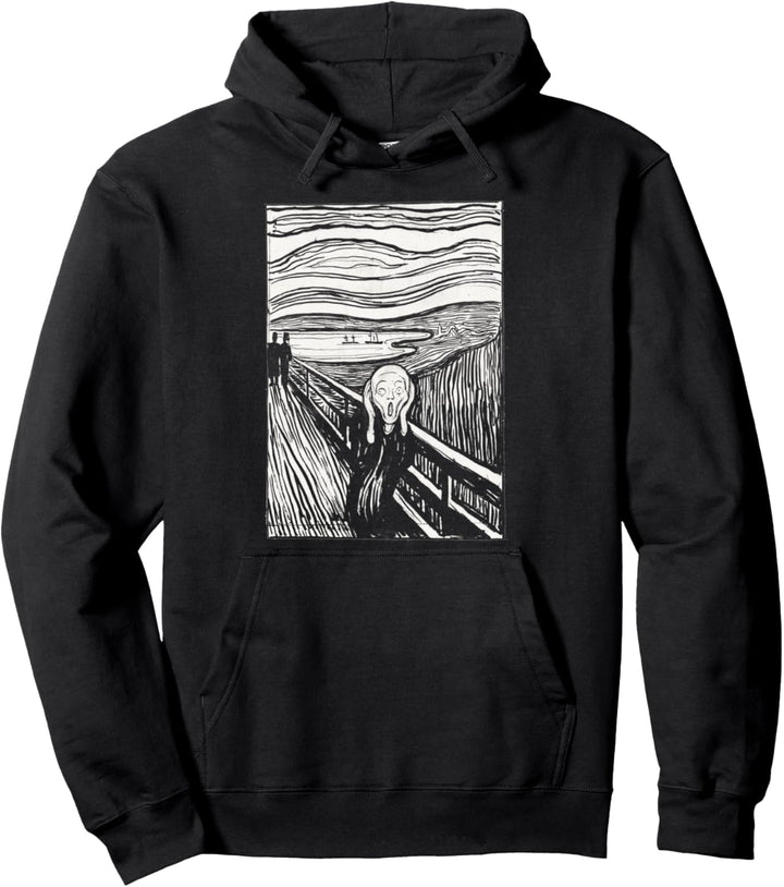 Der Schrei Malerei Kunstlehrer Geschenk Expressionismus Pullover Hoodie