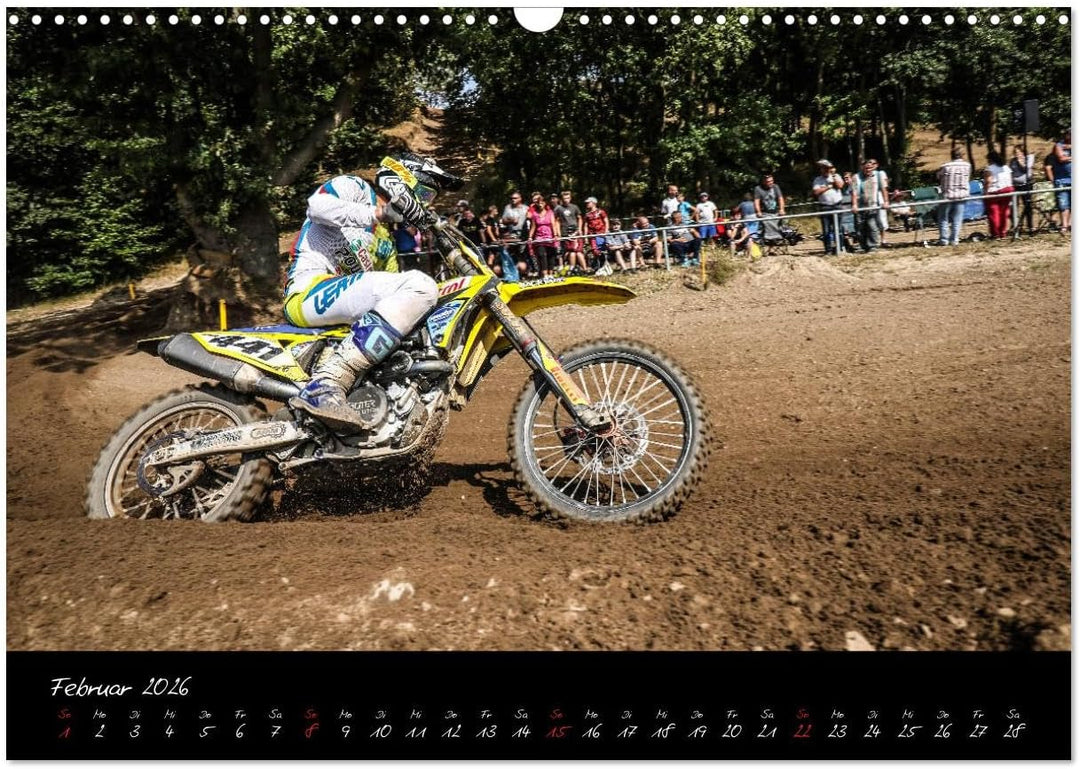 Motocross Racing 2026 (Wandkalender 2026 DIN A3 quer), CALVENDO Monatskalender: Actionreiche Fotos a