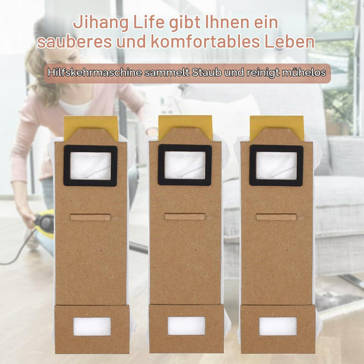12 Stück für Roborock s7 Staubbeutel Set, für Roborock S7/T7S/ T7/S7 Maxv/T7s Plus Ultra Staubbeutel