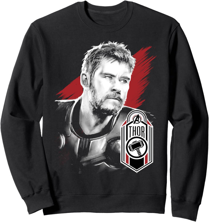 Marvel Avengers: Endgame Thor Badge Portrait Sweatshirt