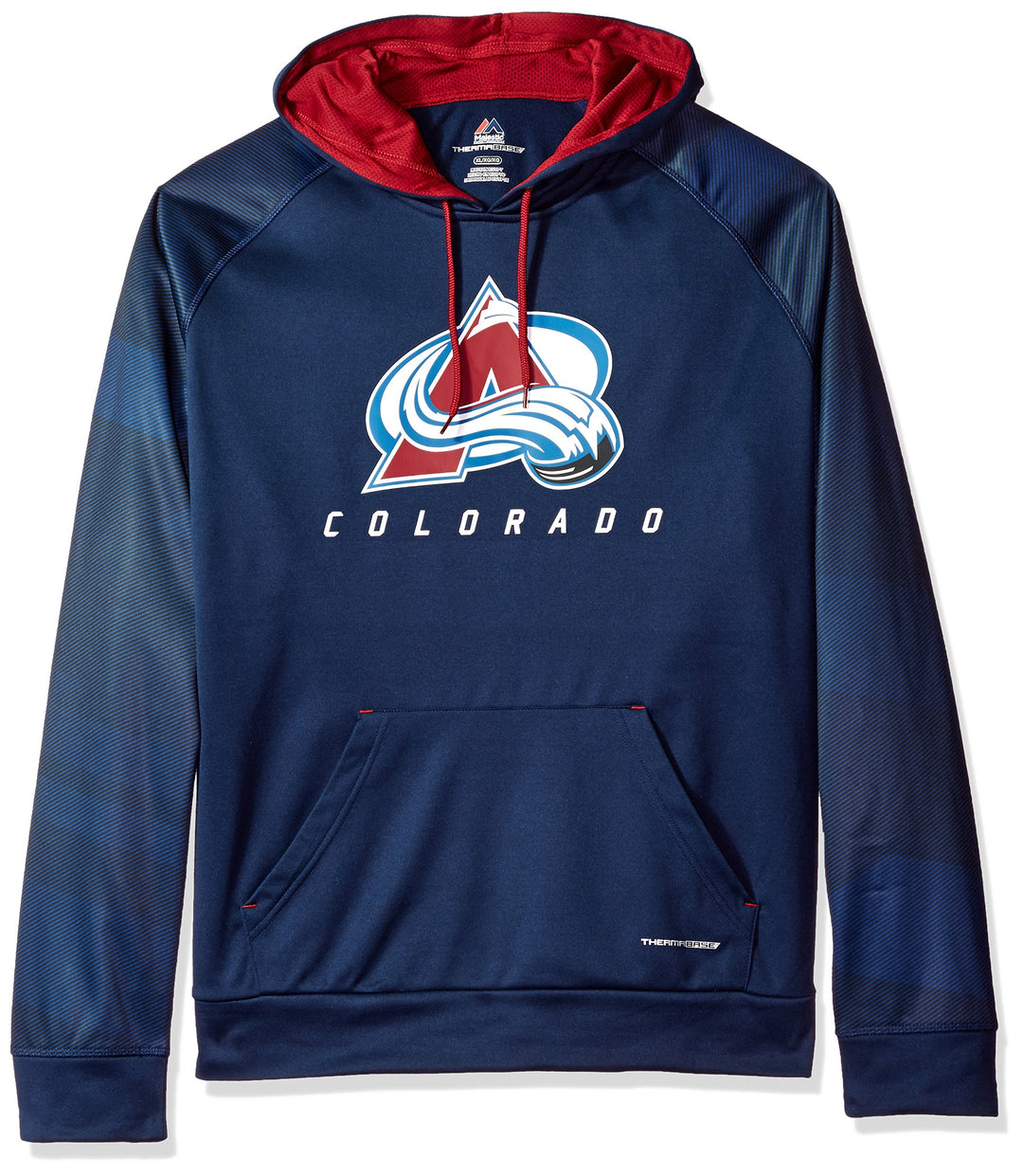 VF LSG Herren NHL Penalty Shot Langarm-Kapuzen-Fleece XXL Marineblau/Dunkler Granat., XXL Marineblau