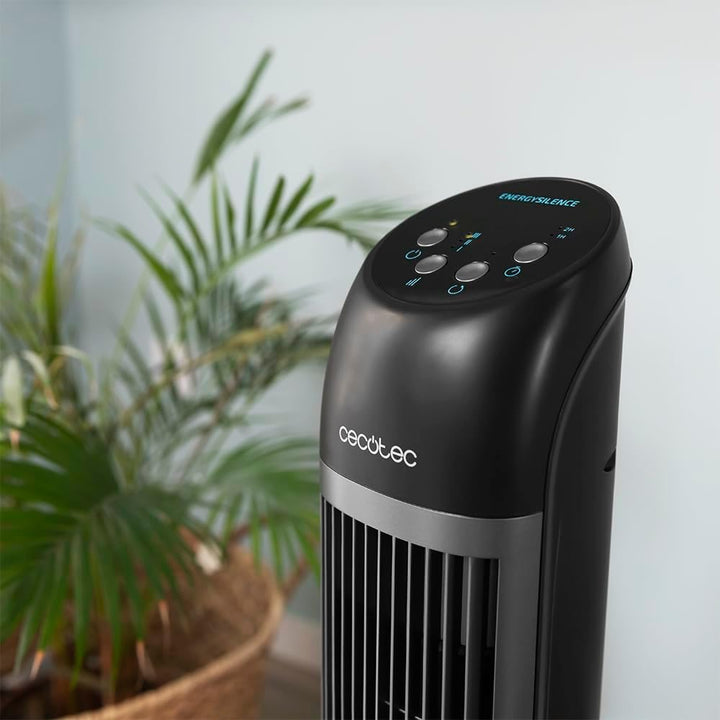Cecotec Turmventilator mit Fernbedienung und Timer EnergySilence 7050 SkyLine Control, 45 W, Höhe 33