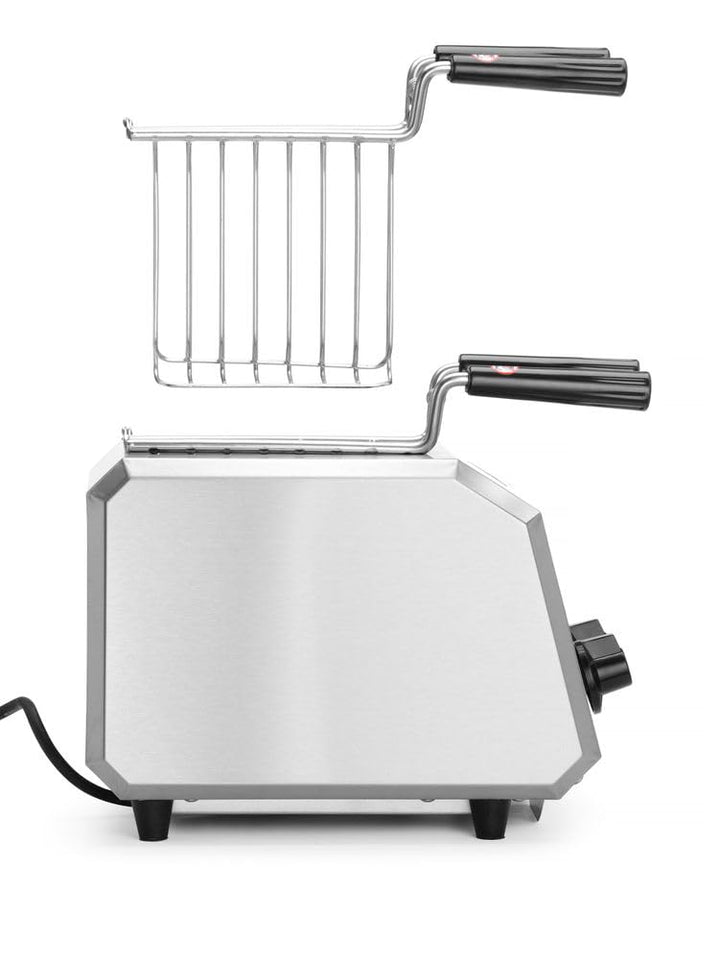 HENDI Sandwichtoaster, Sandwich, Gehäuse aus Edelstahl, Timer mit Alarm, einstellbarr auf maximal 8