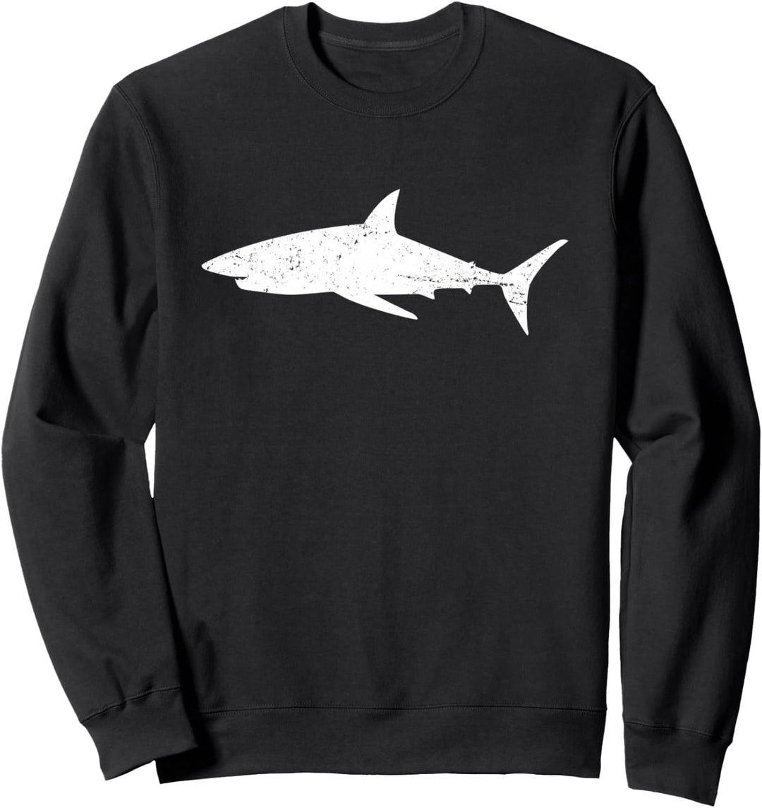 Vintage Distressed Style Mako Shark Sweatshirt
