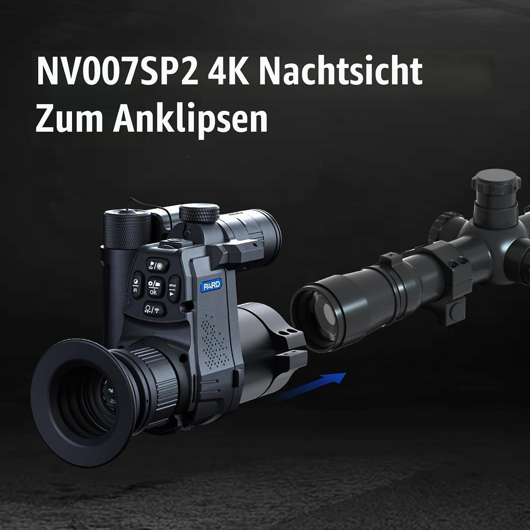 PARD Nachtsicht Monokular, Nachtsichtbrille mit IR 850 nm und 940 nm, Bildaufzeichnung und Videowied