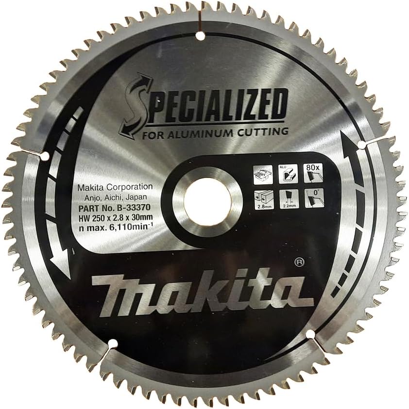 Makita Specialized Saegeblatt, 250 x 30 mm, 80Z, B-33370
