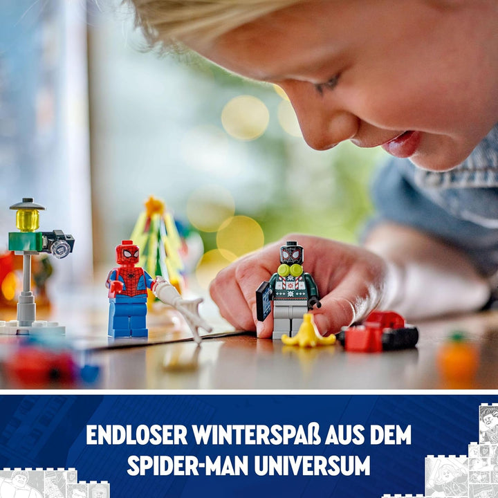 LEGO Spider-Man Adventskalender 2024, Superhelden-Spielzeug, vorweihnachtliches Geschenk für Jungen