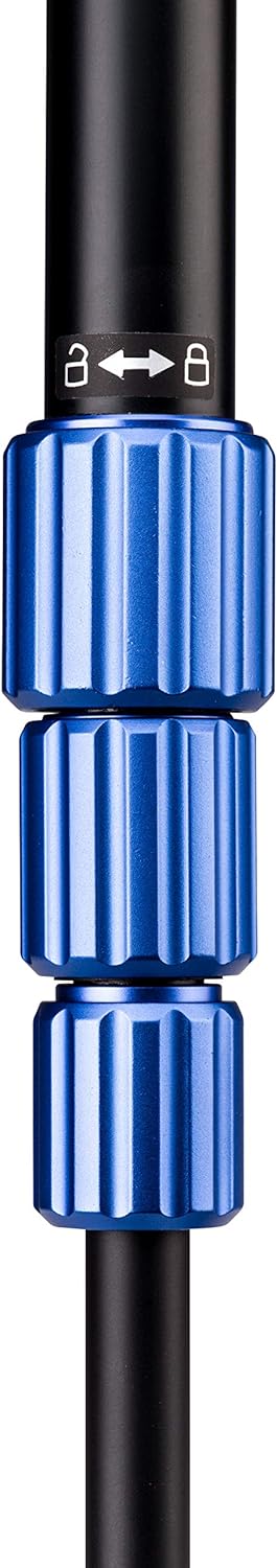 BENRO Slim TSL08AN00 Aluminium Stativ Kit mit Kugelkopf N00, Slim