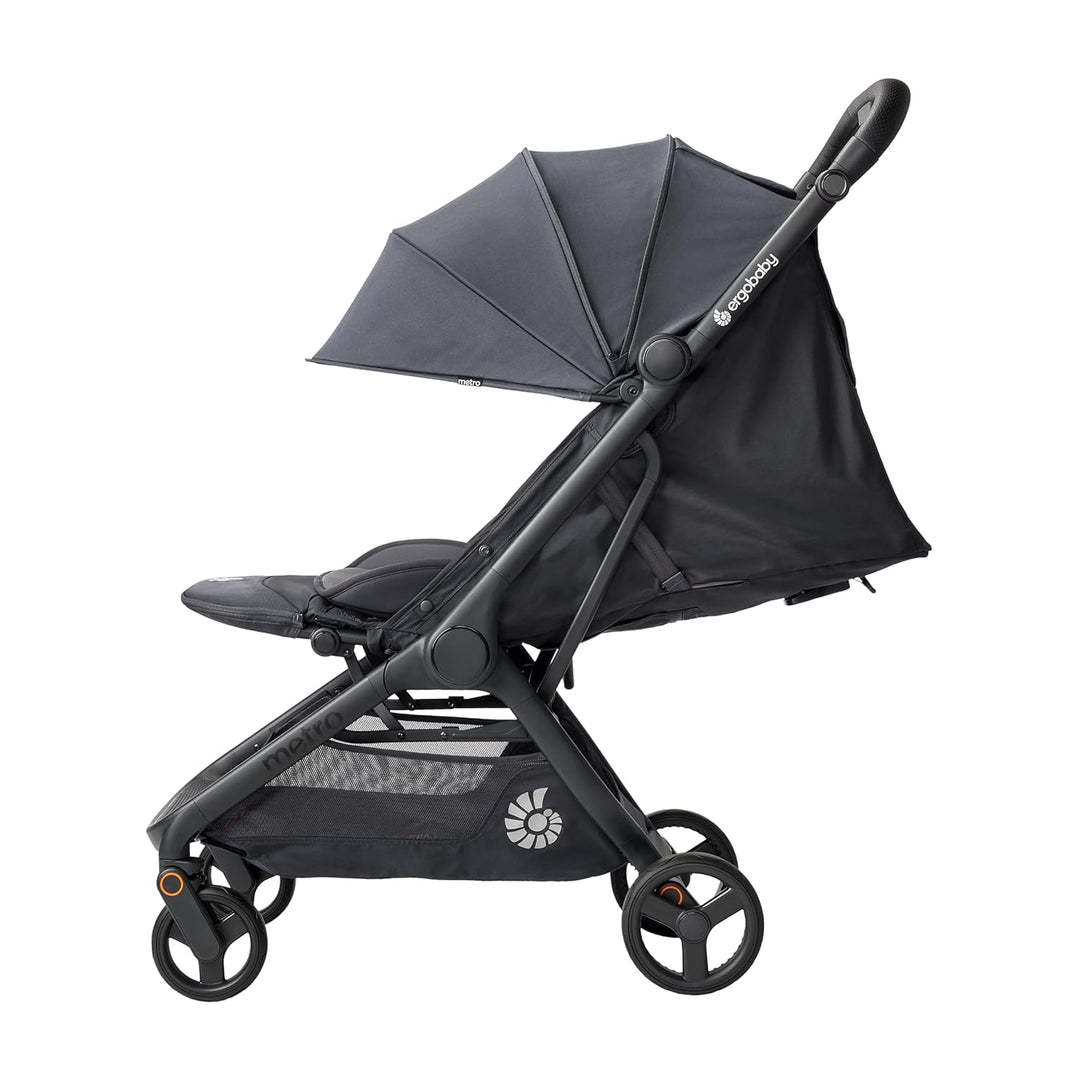Ergobaby Metro3 Kinderwagen Buggy mit Liegefunktion, Baby-Buggy ab Geburt bis 22kg (0-4 Jahre), Zusa