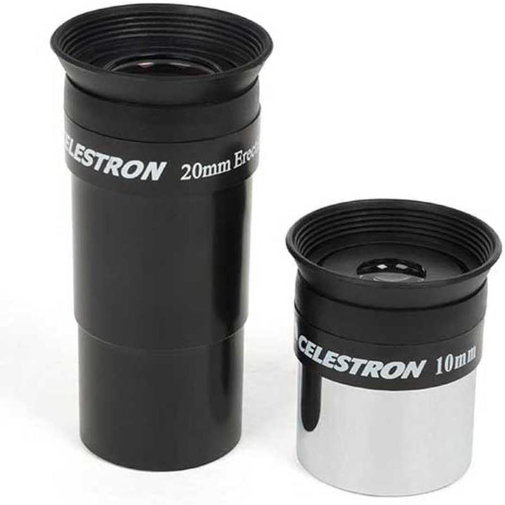 Celestron 31035 AstroMaster 76EQ Newtonsches Spiegelteleskop - mit Zwei Okularen, höheneinstellbarem