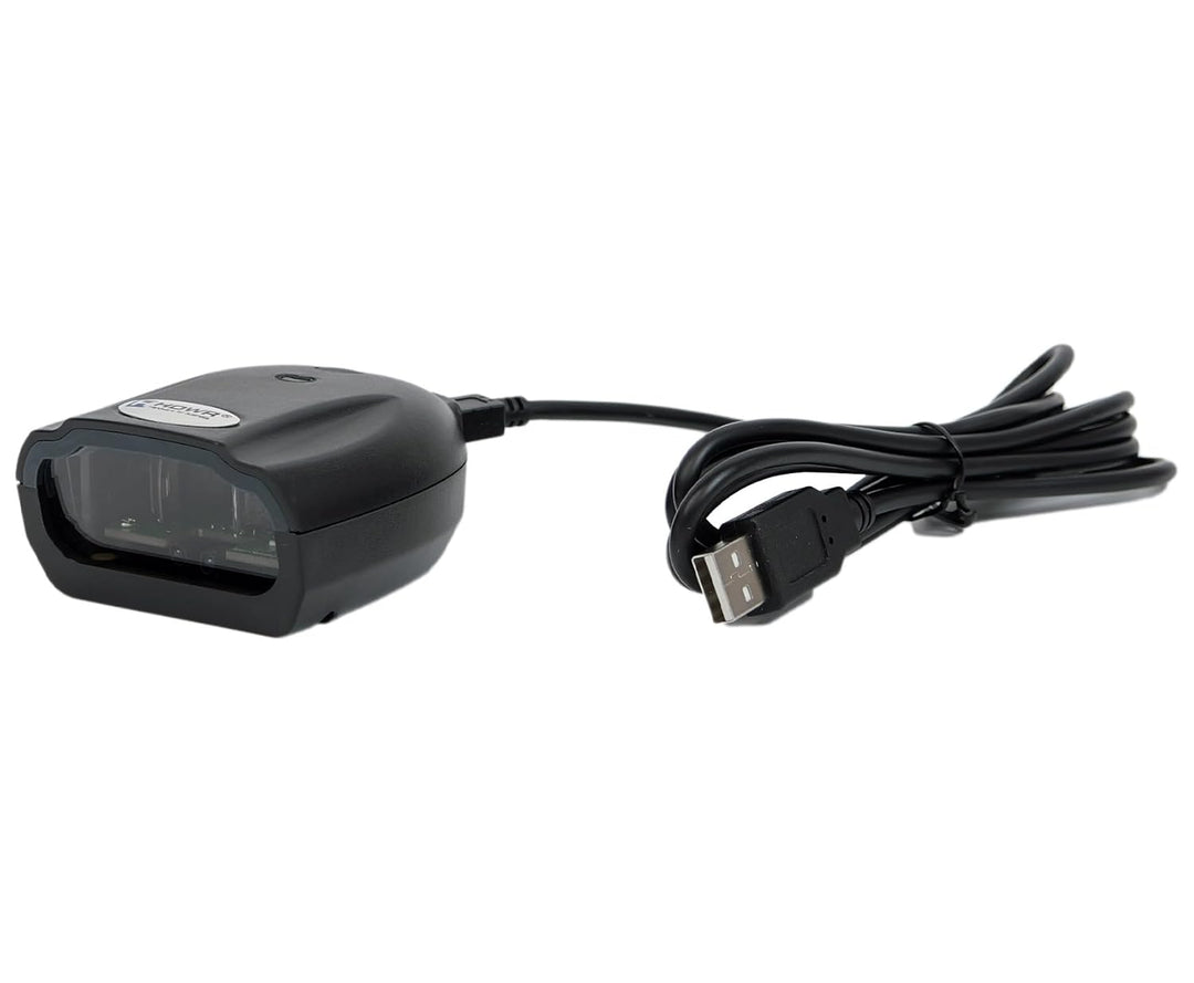 Barcodescanner, Stationär Lesegerät USB, professionaler automatischer und manueller Barcode-Scanner,