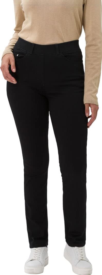 Raphaela by Brax Damen Jeans Style Lavina Rundum Schlupf Denim Super Slim 38 Schwarz, 38 Schwarz
