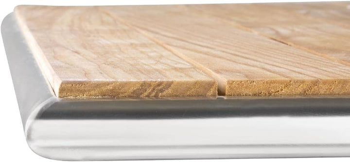 Bolero Bistrotisch Esche quadratisch 700mm, Eschenholz, Grösse: 720(H) x 700(B) x 700(T)mm, Innen- &