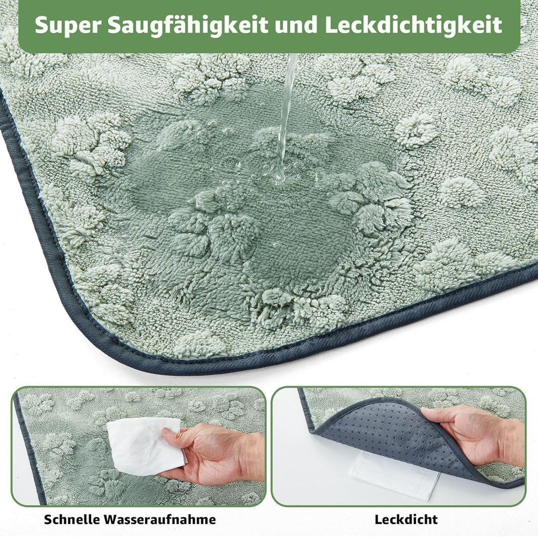super - saugfähige Welpenunterlagen, weich Hunde PIPI matten, wasserdicht Urinierunterlagen für Hund