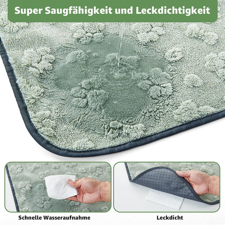 super - saugfähige Welpenunterlagen, weich Hunde PIPI matten, wasserdicht Urinierunterlagen für Hund