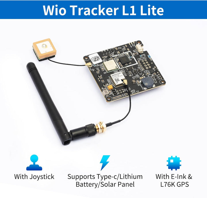 Wio Tracker L1 Lite Entwicklungsboard, SX1262 nRF52840 Modul für Ar duino Meshtastic LoRa, BLE 5.0 G