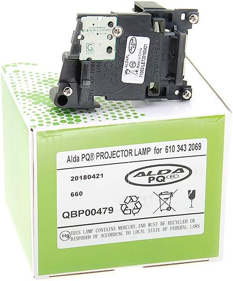 Alda PQ-Premium, Beamerlampe/Ersatzlampe kompatibel mit POA-LMP131, LMP131, 610-343-2069 für Eiki LC