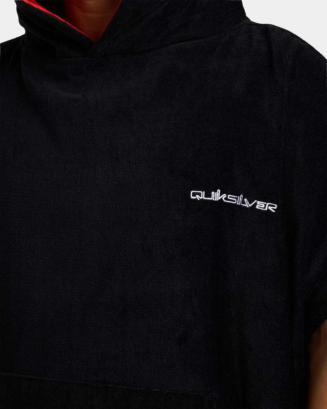 Quiksilver Hoody Towel - Surf-Poncho für Männer Grau Grey/Black/Black, Grey/Black/Black