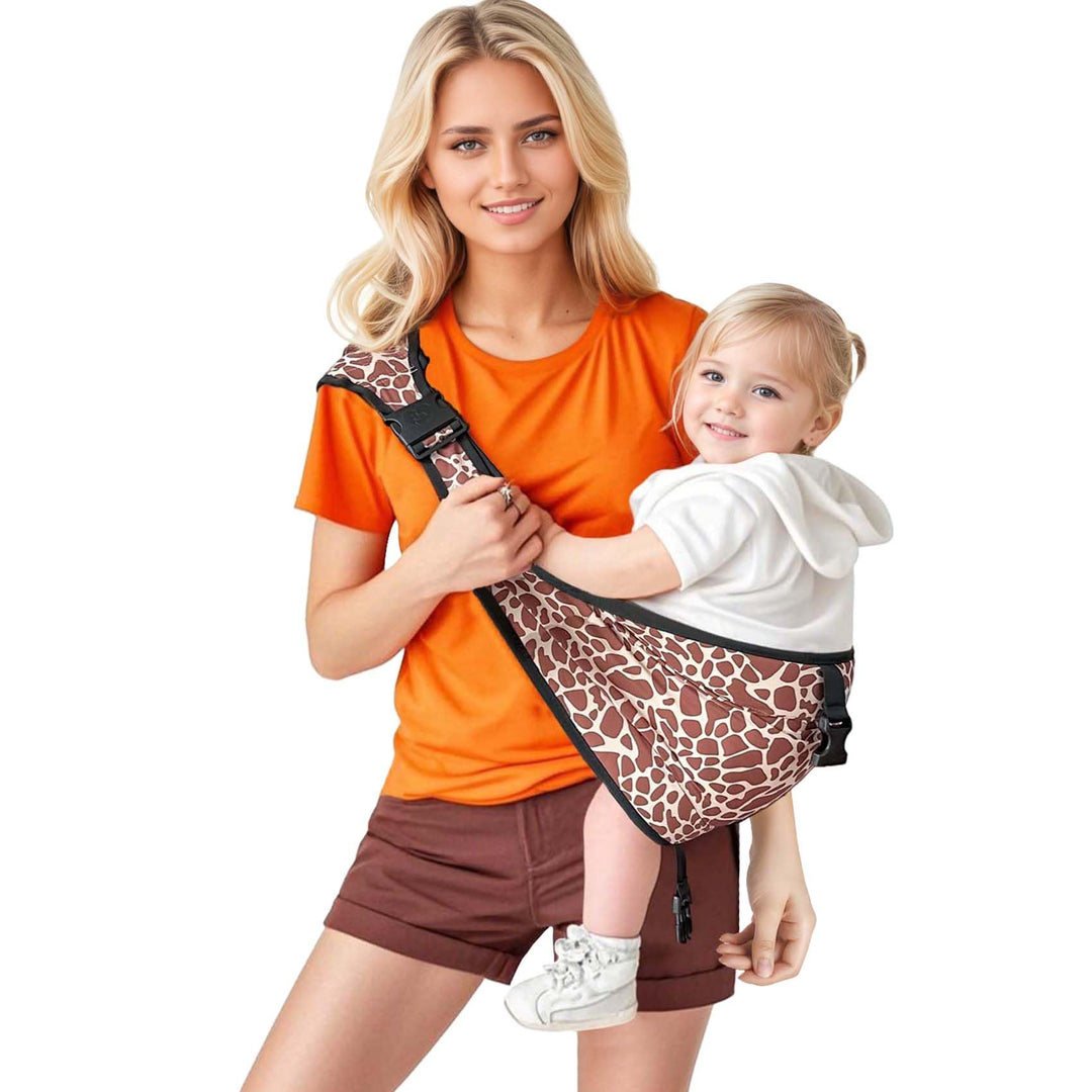Tragetuch Baby &amp; Seitentrage - Ergonomische Hüfttrage für Baby &amp; Kleinkind mit Hüftsitz, ASTM Zertif