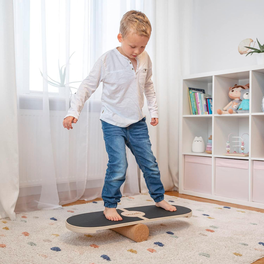 Selonis Balance Board Aus Holz Für Erwachsene Und Kinder Koordinationstraining Balancebrett Physioth