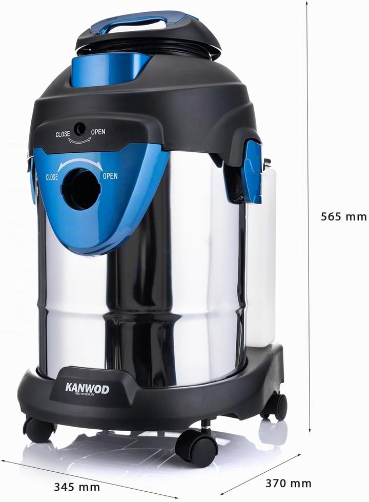 Kanwod Superwash Teppichbodenreiniger Waschsauger Universal Nass &amp; Trockensauger | 1400W | Waschdüse
