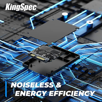 KingSpec 2TB 2.5" SATA SSD, SATA 3 SSD Festplatte Interni 3D NAND Flash, 2 5 Zoll ssd kompatibel mit