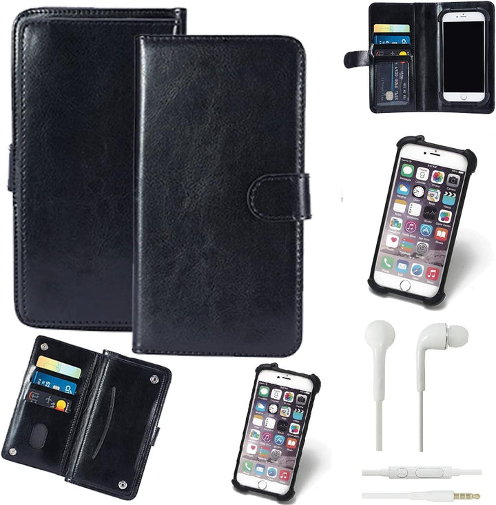 K-S-Trade Für Fairphone 4 Hülle 360° Hülle Für Fairphone 4 Inkl. Headphones Schwarz Kunstleder Case