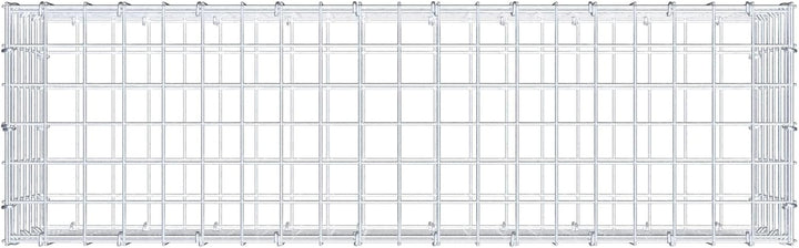 GABIONA Steinkorb-Gabione eckig, Maschenweite 5 x 5 cm, Tiefe 30 cm, Gabione 100 x 30 x 30 cm (L x H