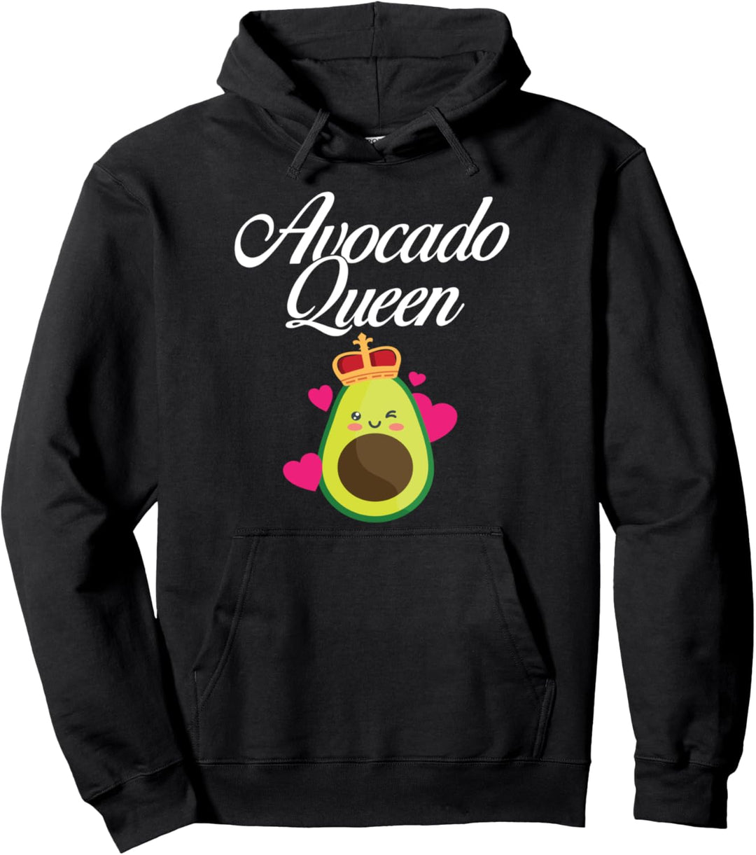 Avocado Queen I Vegan I Vegetarisch I Avocado Pullover Hoodie