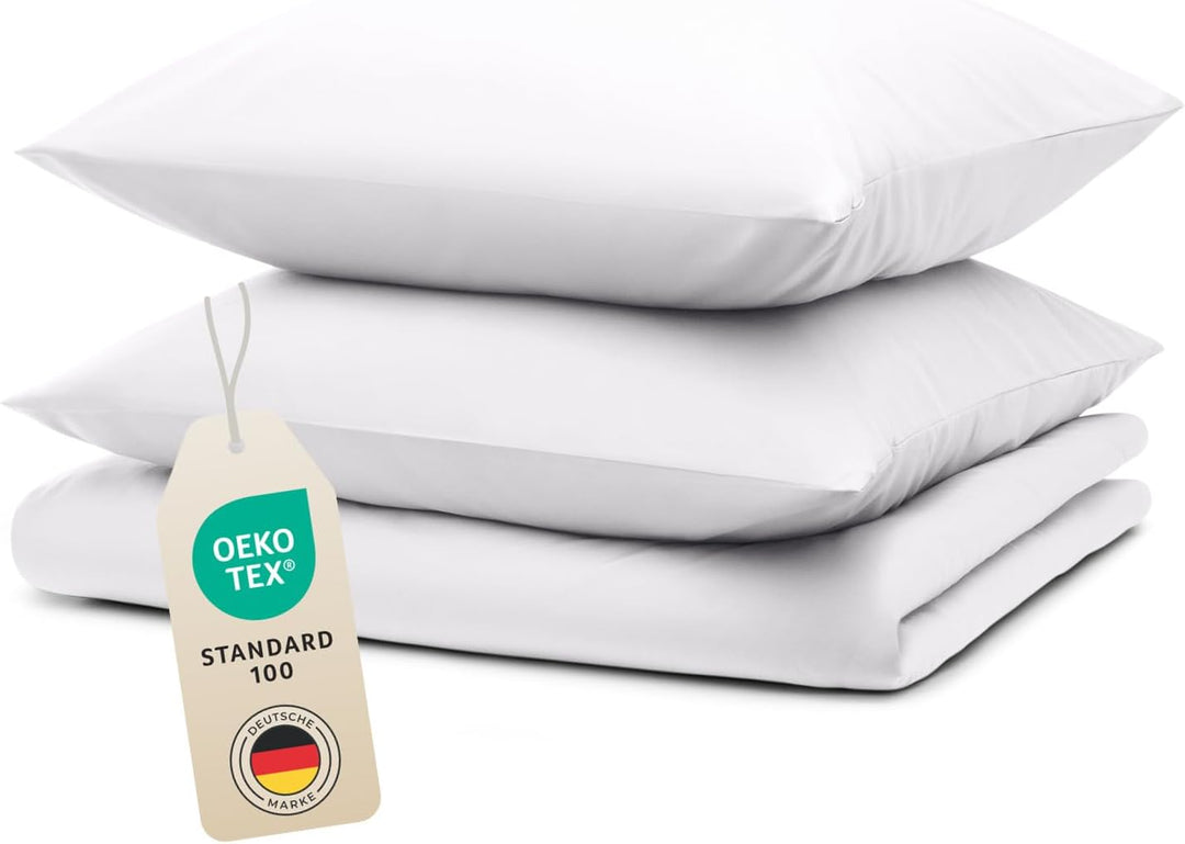 Blumtal Duvet Cover Set - Super Soft & Cozy Brushed Microfibre Bedding Set, No Pilling, Wrinkle Free